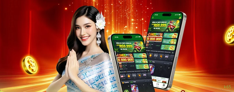 Login rápido no app k65